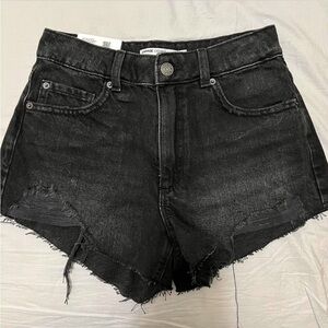 Garage festival denim shorts